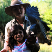 Amelia with Pacific baza