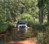 Our 4X4 Landcruiser on the Reynolds River track